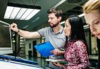 Group of people working on computer